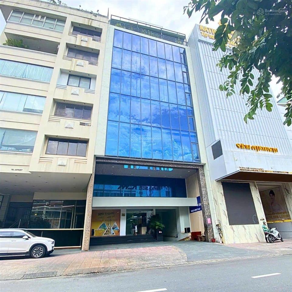 Cho thuê tòa nhà châu văn liêm 10m x 20m hầm trệt 6 lầu, pccc chuẩn