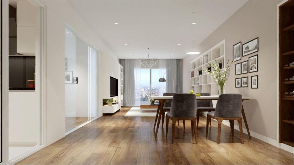 Giảm giá chỉ còn 9 tỷ (cực tốt) cho căn 3PN 103m2 tầng trung tại Ecolife Capitol