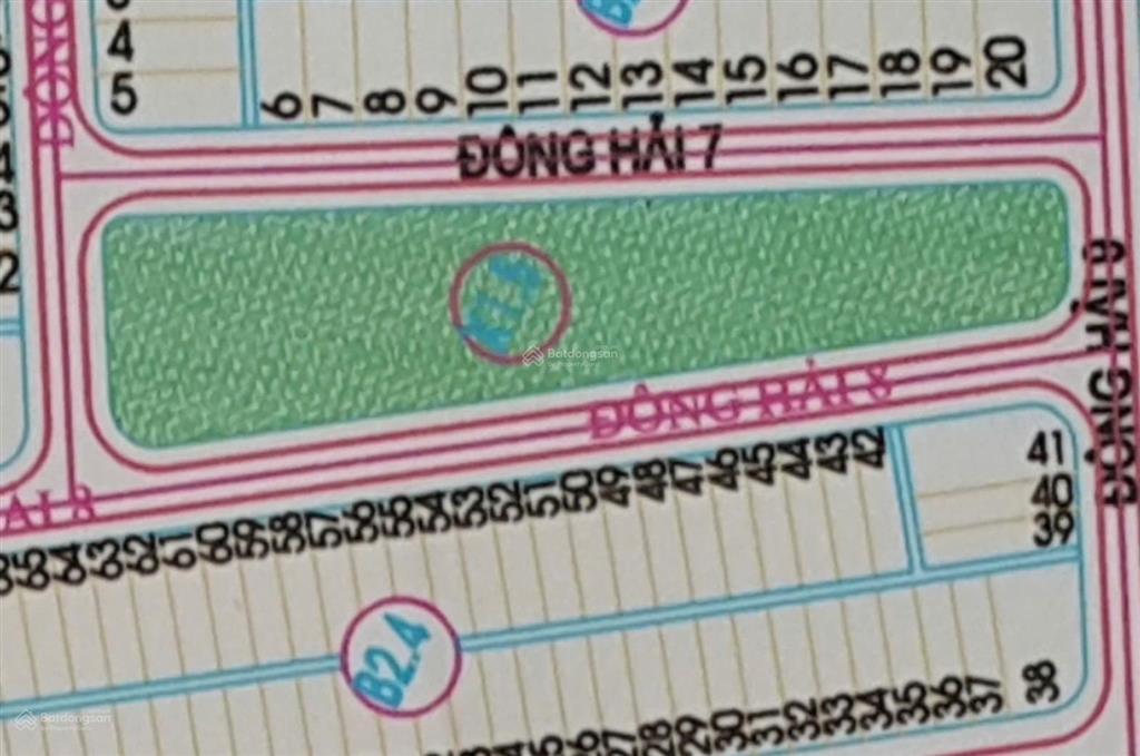 Bán lô đất đường đông hải 8 đối diện công viên ngay khu biển tân trà, ngũ hành sơn giá tốt 5,2 tỷ