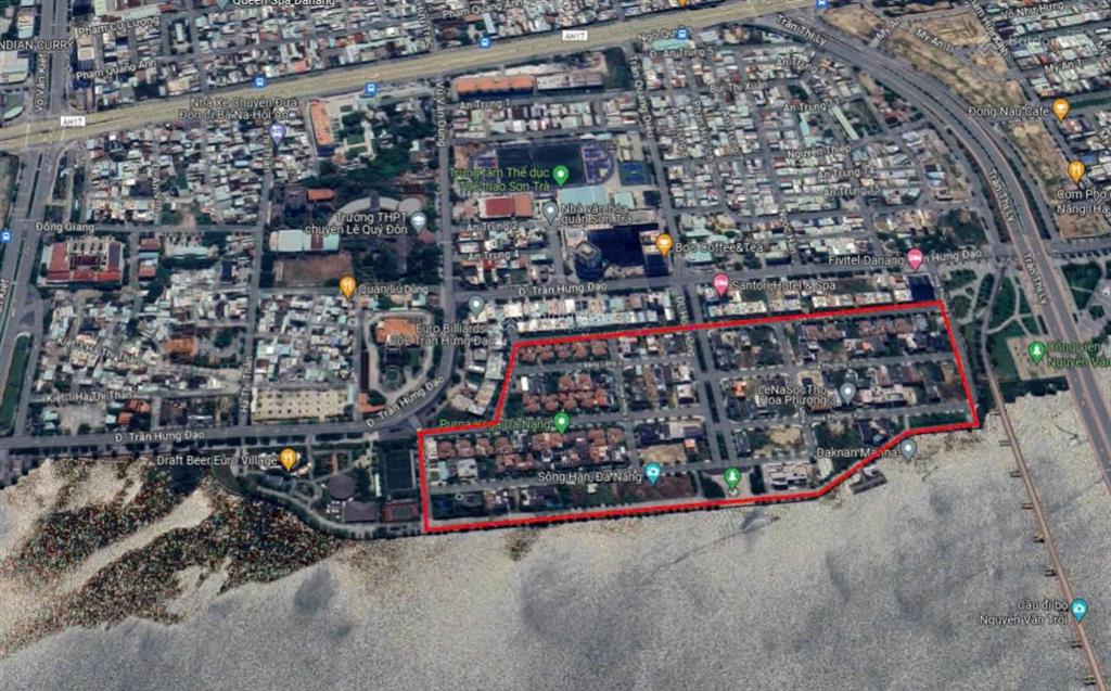 Hàng hiếm có khó tìmbán lô góc ngã 4 khu euro village 1 ngay cầu rồng,bên sông hàngiá 60tỷ/254,5m
