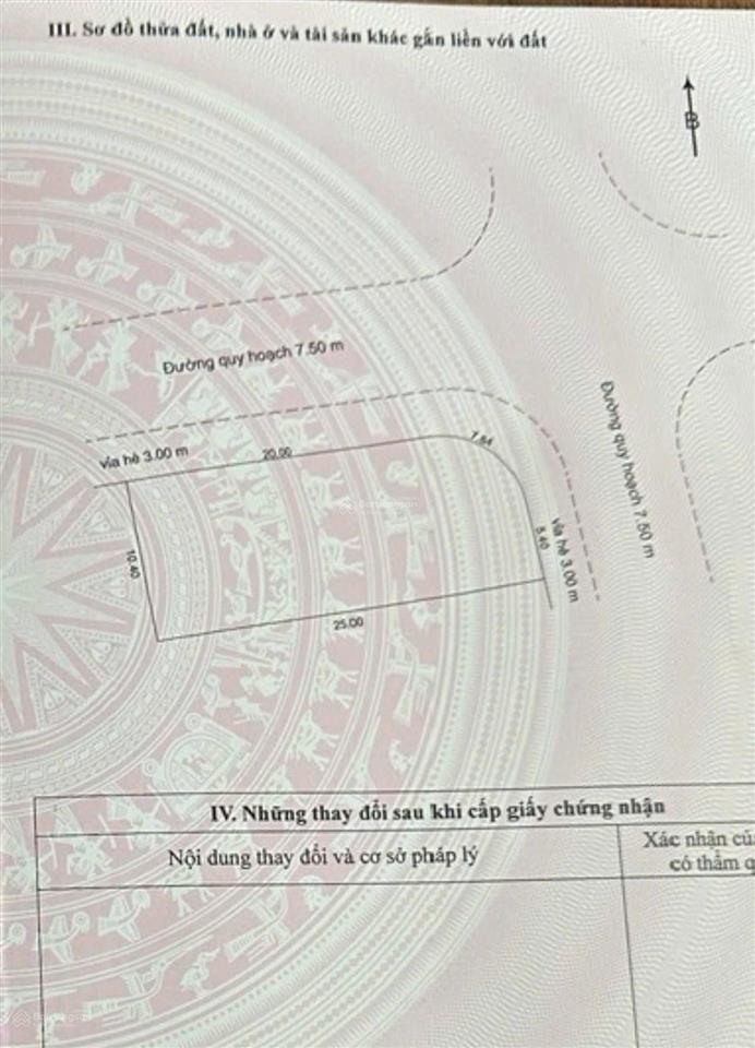 Hàng hiếm có khó tìmbán lô góc ngã 4 khu euro village 1 ngay cầu rồng,bên sông hàngiá 60tỷ/254,5m