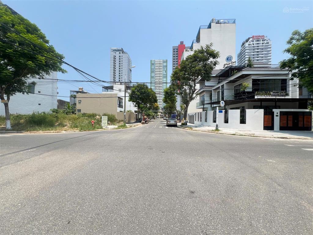 Bán lô góc 2 mt 189m ngang 10m siêu đẹp vị trí sát biển đường 7m5 nguyễn đức an & đinh đạt sơn trà