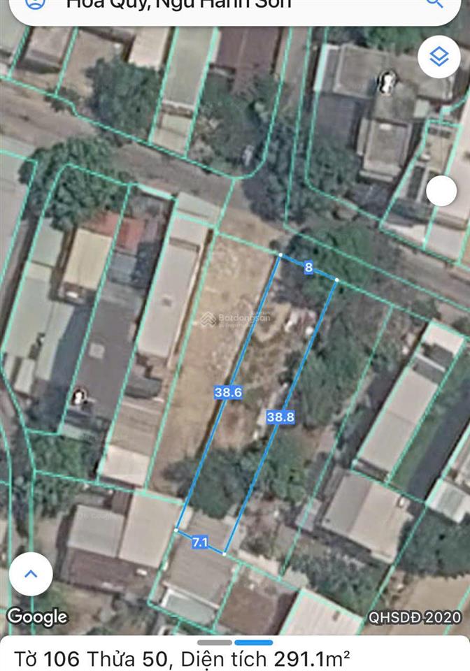 Bán lô đất 171m ngang 8m đường ô tô bình kỳ, trục thông qua nam hoà xuân, ngũ hành sơn  7,4 tỷ tl