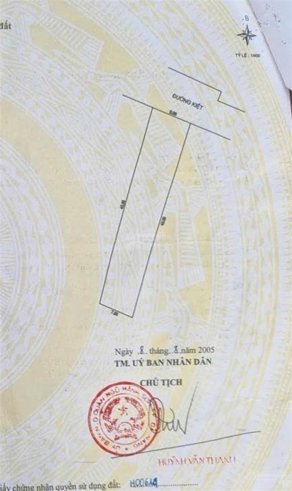 Bán lô đất 171m ngang 8m đường ô tô bình kỳ, trục thông qua nam hoà xuân, ngũ hành sơn  7,4 tỷ tl
