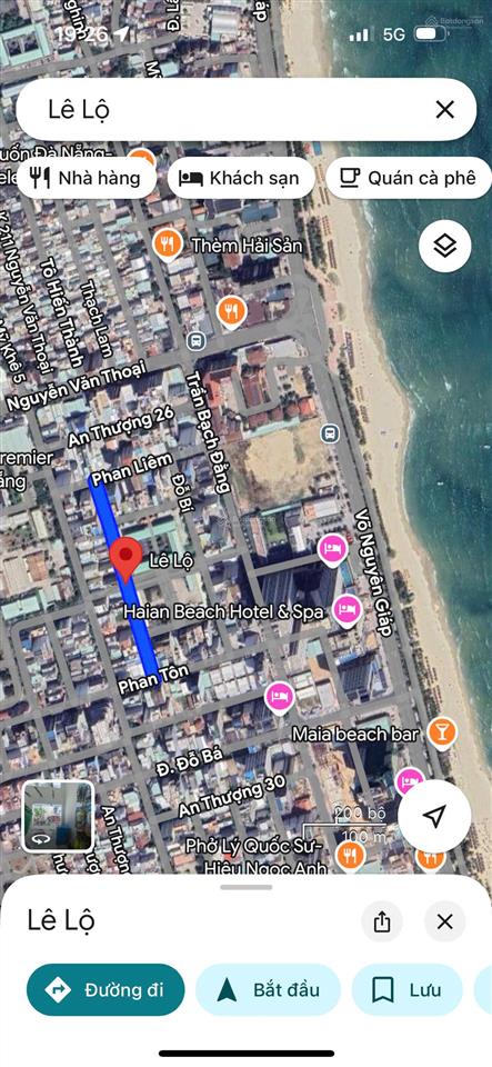 Bán nhà đường lê lộ, đối diện công viên,cách biển mỹ khê 200m, khu an thượng, ngũ hành sơn17,2 tỷ
