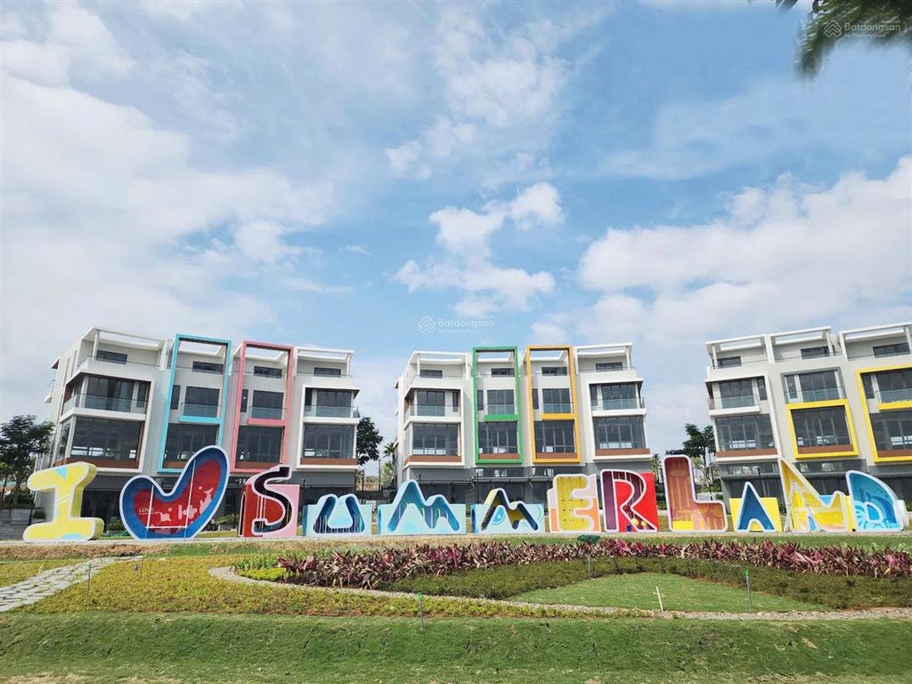 Căn shophouse mặt tiền võ nguyên giáp  dự án mũi né summerland liền kề dự án sungroup