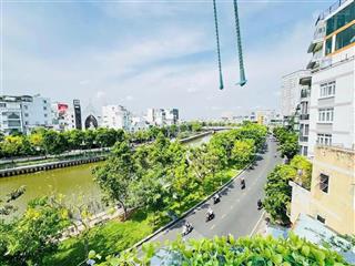 Ngang 5,3m  mặt tiền view sông trường sa, pn  5,3x10m, 5 tầng hđt 48tr/th chỉ 14,5 tỷ 0925 049 ***