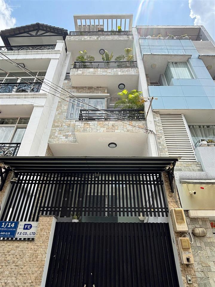 Siêu sang  nhà 5 tầng hxh 6m khu lê quang định, bt  4x16,5m (64,8m2), chỉ 13,2 tỷ 0925 049 ***