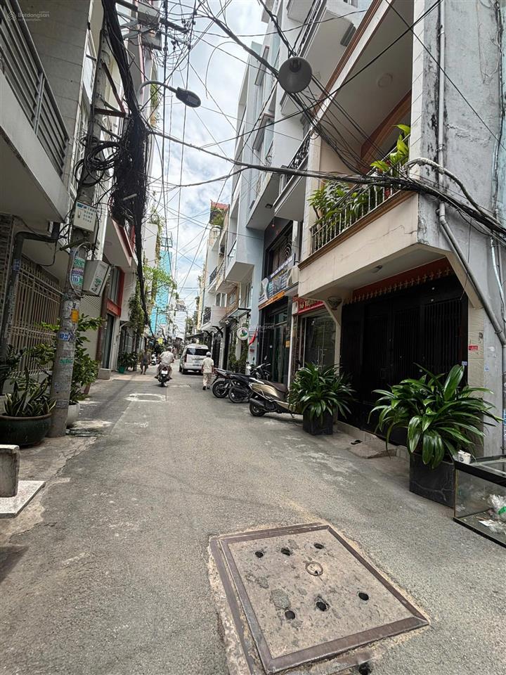 Quá đẹp! hẻm xe hơi 6m lê văn sỹ, p12, q3  3,5x18m (59,2m2)  4 tầng (5pn). chỉ 14,8 tỷ 0925 049 ***