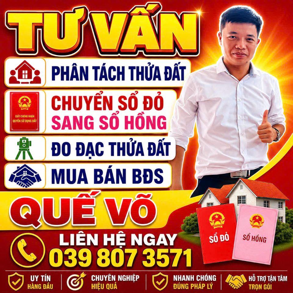 🔥 SỐC! CHÂU PHONG - QUẾ VÕ: ĐẤT ĐẸP Ô TÔ TRÁNH, GIÁ CHỈ 6XX TRIỆU! 🔥