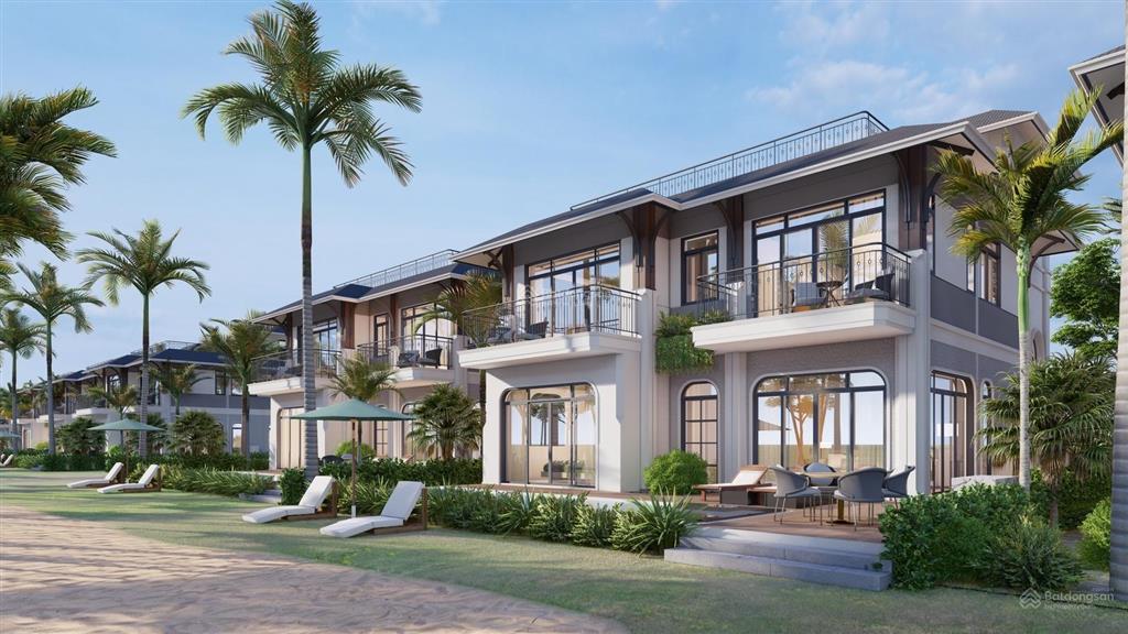 Bán biệt thự biển wyndham garden sonasea vân đồn 160m, 3 phòng ngủ, chỉ cách biển 3 dãy nhà
