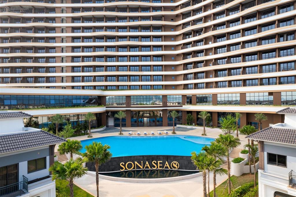 Bán biệt thự biển wyndham garden sonasea vân đồn 160m, 3 phòng ngủ, chỉ cách biển 3 dãy nhà