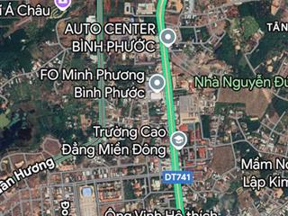 Chính chủ cần bán lô đất p. tân đồng, tp. đồng xoài. dt 280m, chỉ hơn 1 tỷ