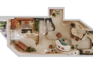 Cực rẻ căn hộ 76m2 toà paramount libera nha trang giá chỉ 5 tỷ đầy đủ nội thất