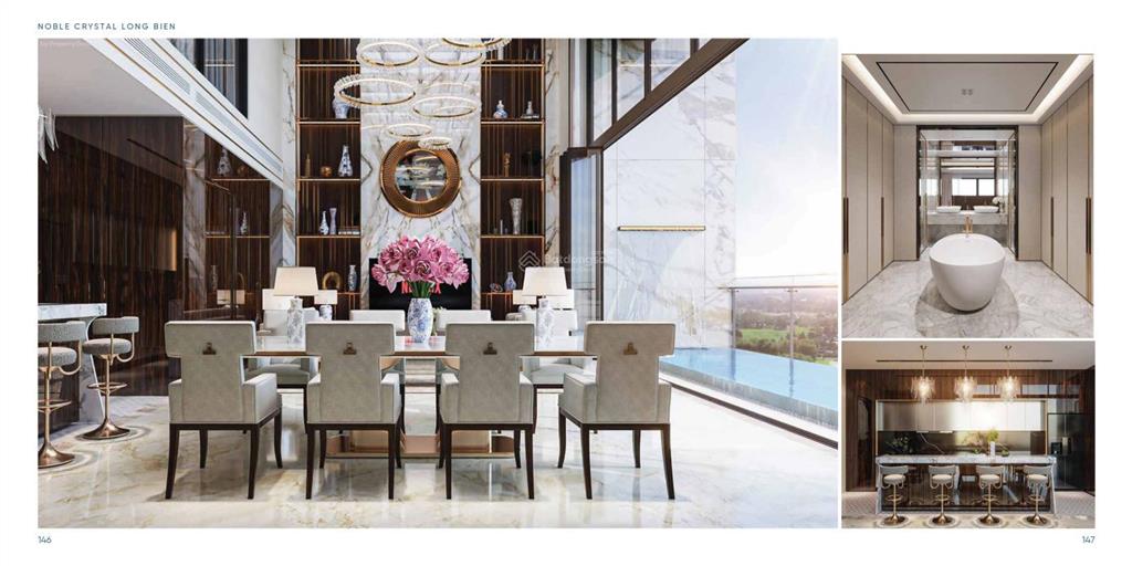 Mở bán căn hộ duplex sky villa dự án noble crystal long biên, phiên bản giới hạn