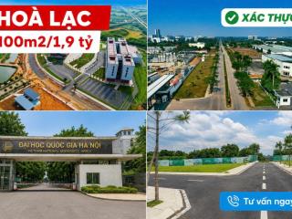 Hiếm  19tr/m2 đất gần cổng sau đại học fpt  gần trục hồ tây ba vì  cách quốc lộ 21 chỉ 1km
