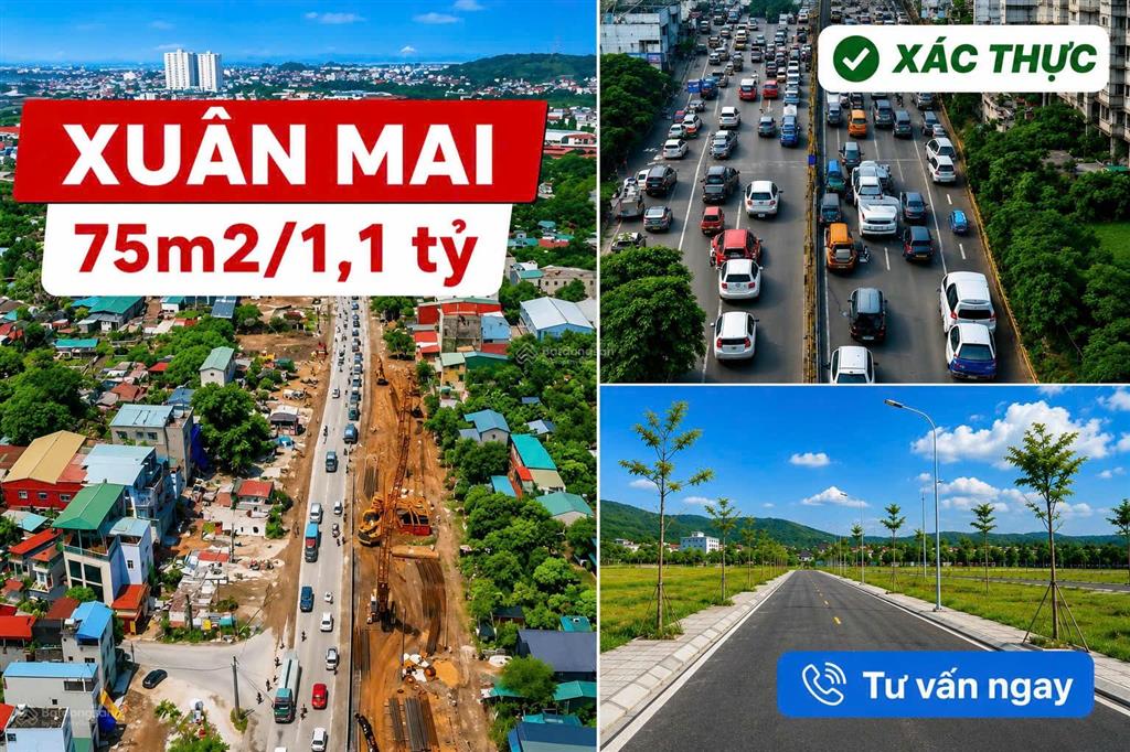 Bán đất mặt vành đai 5  gần ngã tư xuân mai, cách quốc lộ 6 chỉ 1km, đường ô tô tránh 0986 498 ***