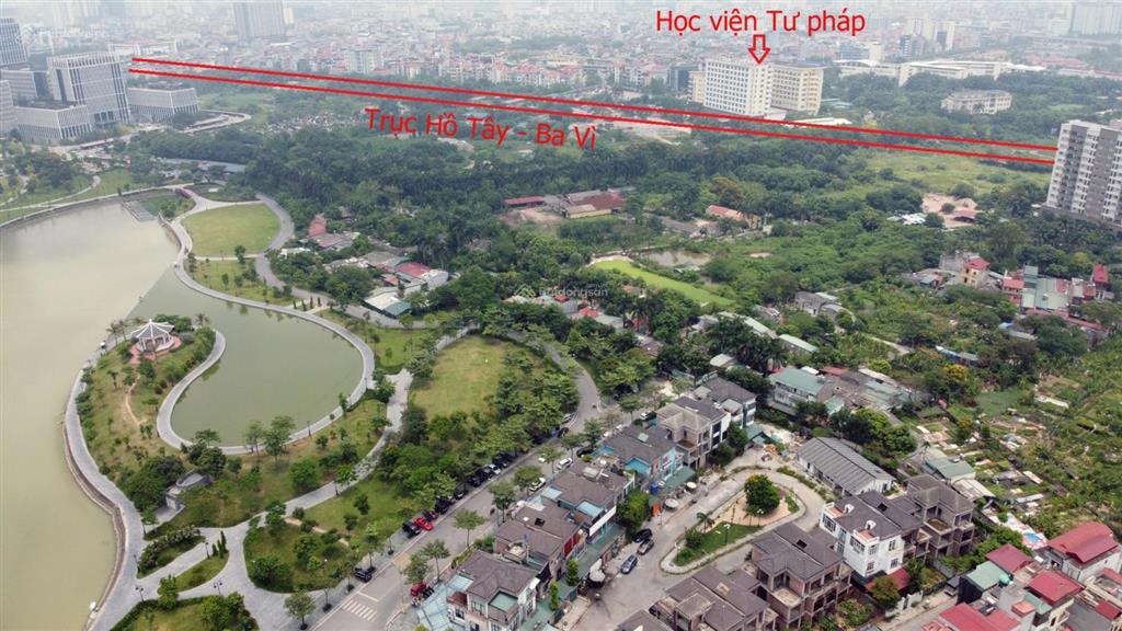 Bán đất view hồ chỉ nhỉnh 2 tỷ xã hòa lạc, gần đại học quốc gia & fpt