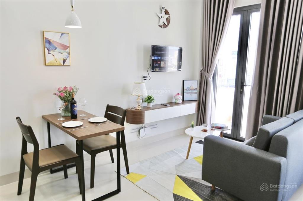 Căn hộ 1pn cửa sổ 3 mặt kính, full nội thất cao cấp  ngã tư hàng xanh, quận bình thạnh