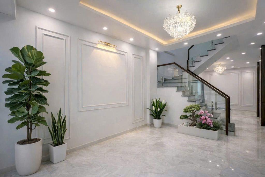 nhà xây mới mặt ngõ 3xx miếu 2 xã - lê chân # 4,15 tỉ