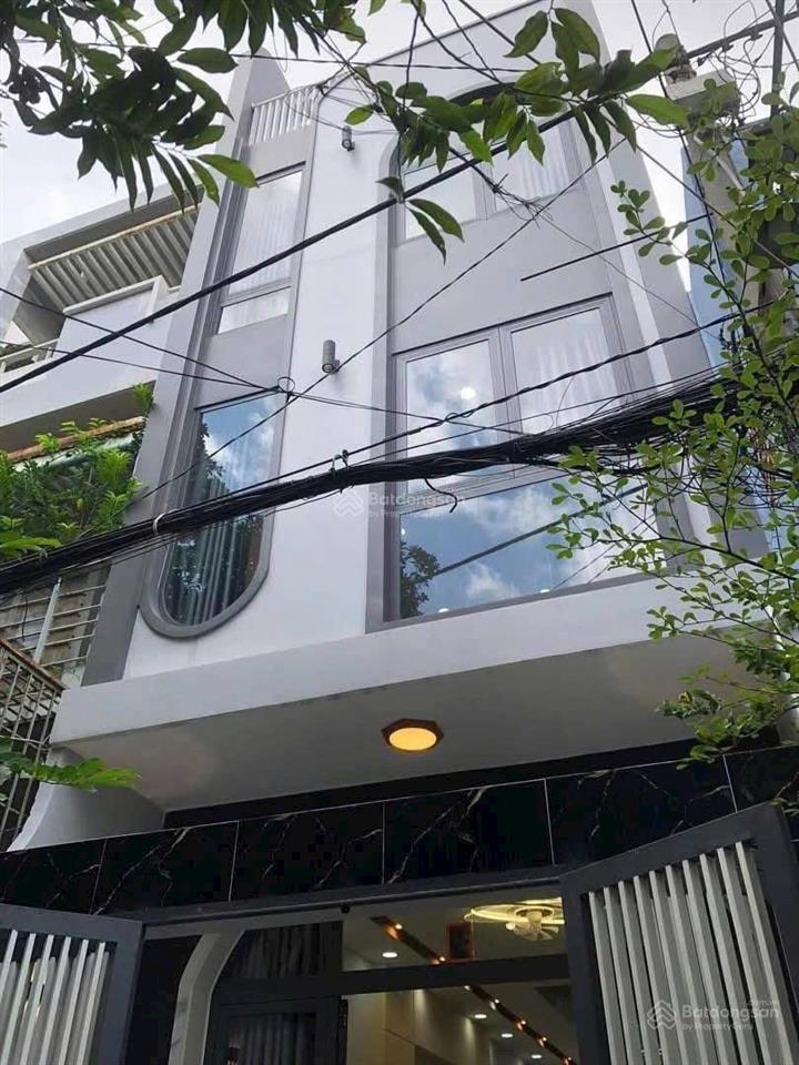 Nhà full nội thất mới 4*18m 4tầng 4pn 5wc hxh lê văn thọ