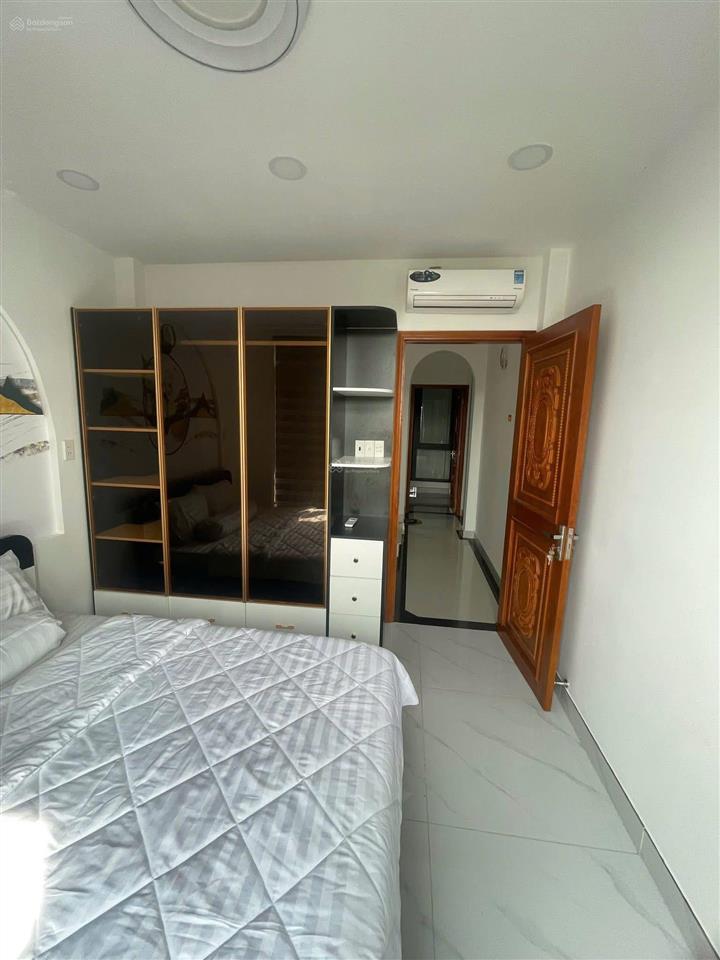 Nhà full nội thất mới 50m2 4lầu st 6pn 5wc hxh thống nhất