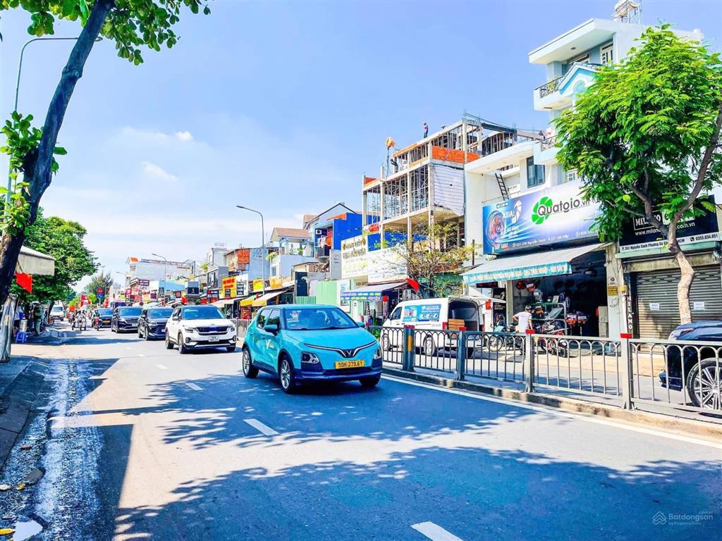 Mặt tiền kinh doanh nguyễn oanh 16*35m nhà trần thạch cao mới