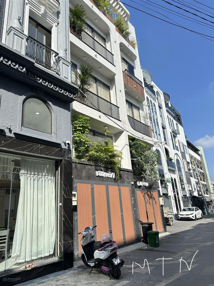 Nhà full nội thất thang máy 72m² 3 lầu st 5 pn 5 wc hxt phạm văn chiêu