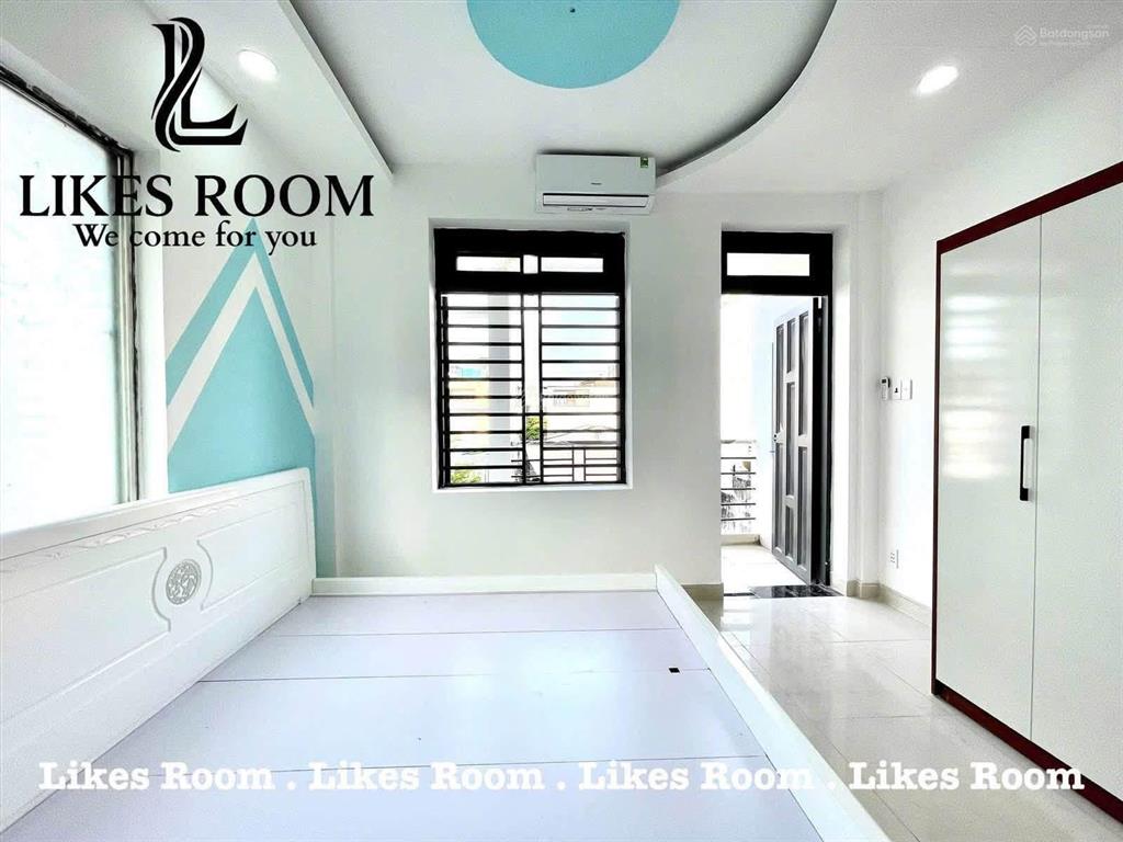 Phòng có đầy đủ nội thất 15m2 mặt tiền nguyễn văn khối