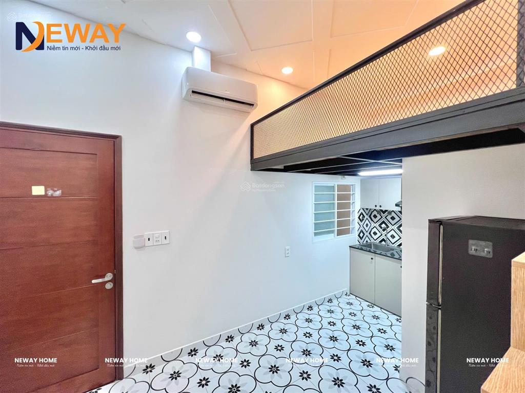 Phòng full nội thất mới 25m2 có gác phan huy ích ngay emart