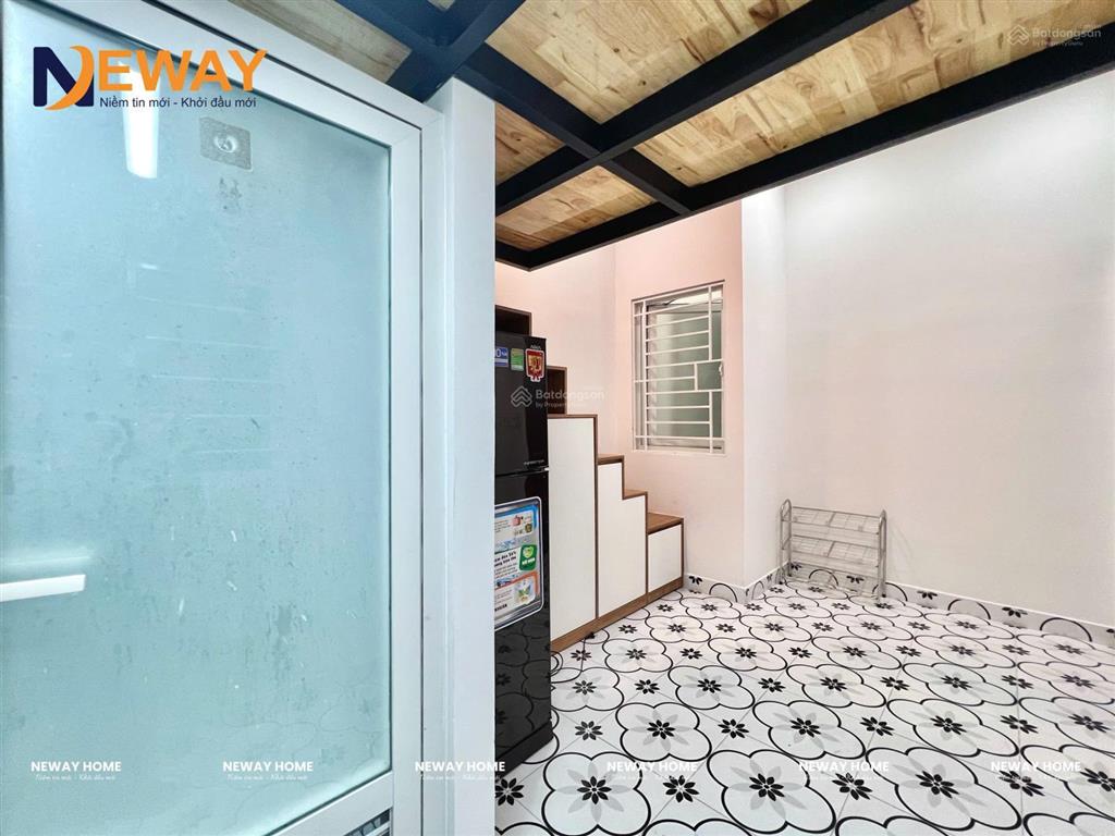 Phòng full nội thất mới 25m2 có gác phan huy ích ngay emart