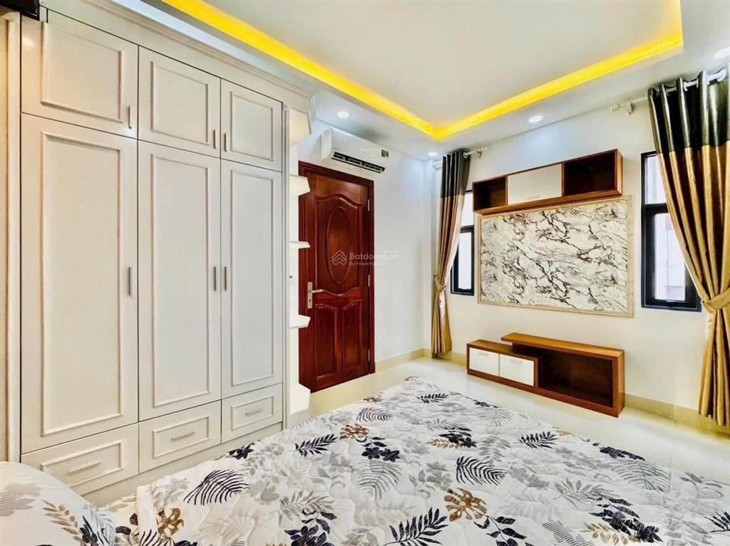 Nhà mới full nội thất 4,1*14m 2lầu st 4pn 4wc hxh lê đức thọ
