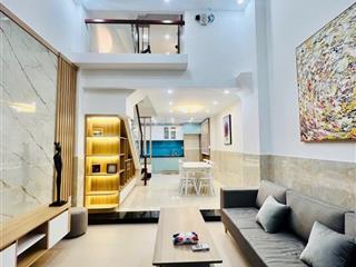 Nhà mới full nội thất 48m2 4 lầu 4pn 4wc hxh đường số 21 p8 gv