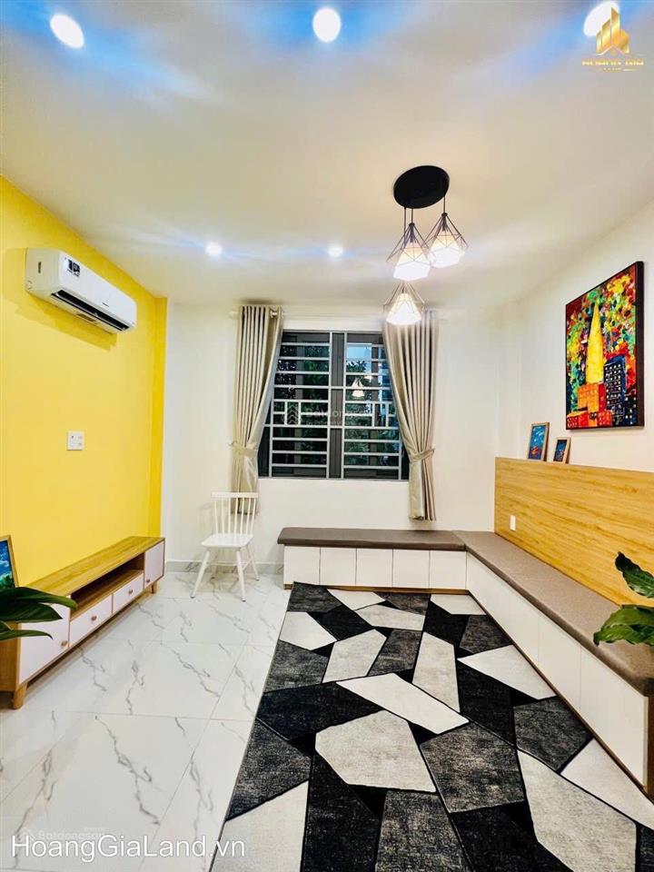 Nhà mới full nội thất 52m2 4 lầu 4pn 4wc hxh đường số 21 p8 gv