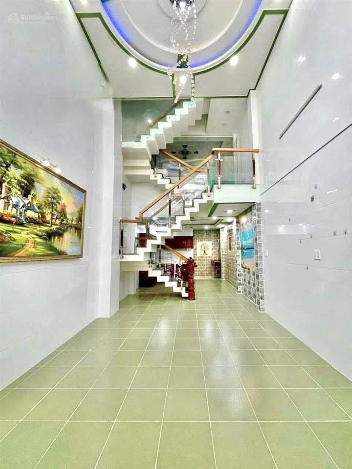 Nhà rộng 4x16m, 1 lửng 2 lầu st, 5pn, 5wc, hxh quang trung p8