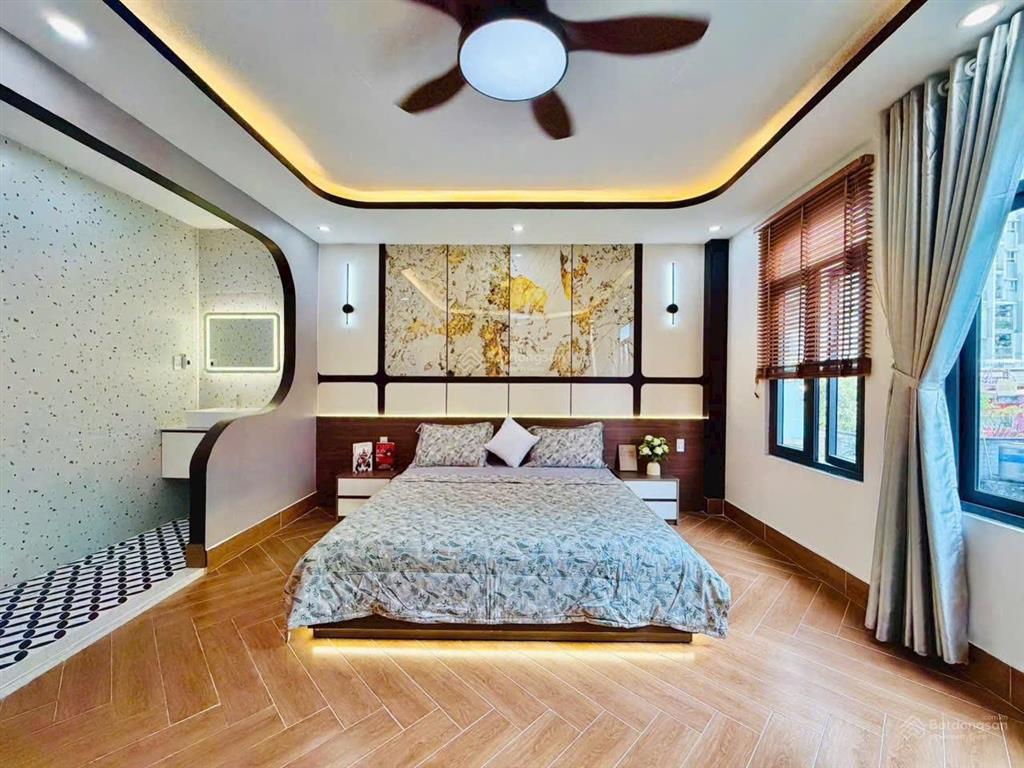 Nhà mới full nội thất 55m2 3 lầu 4pn 4wc 1/ phạm văn chiêu gv