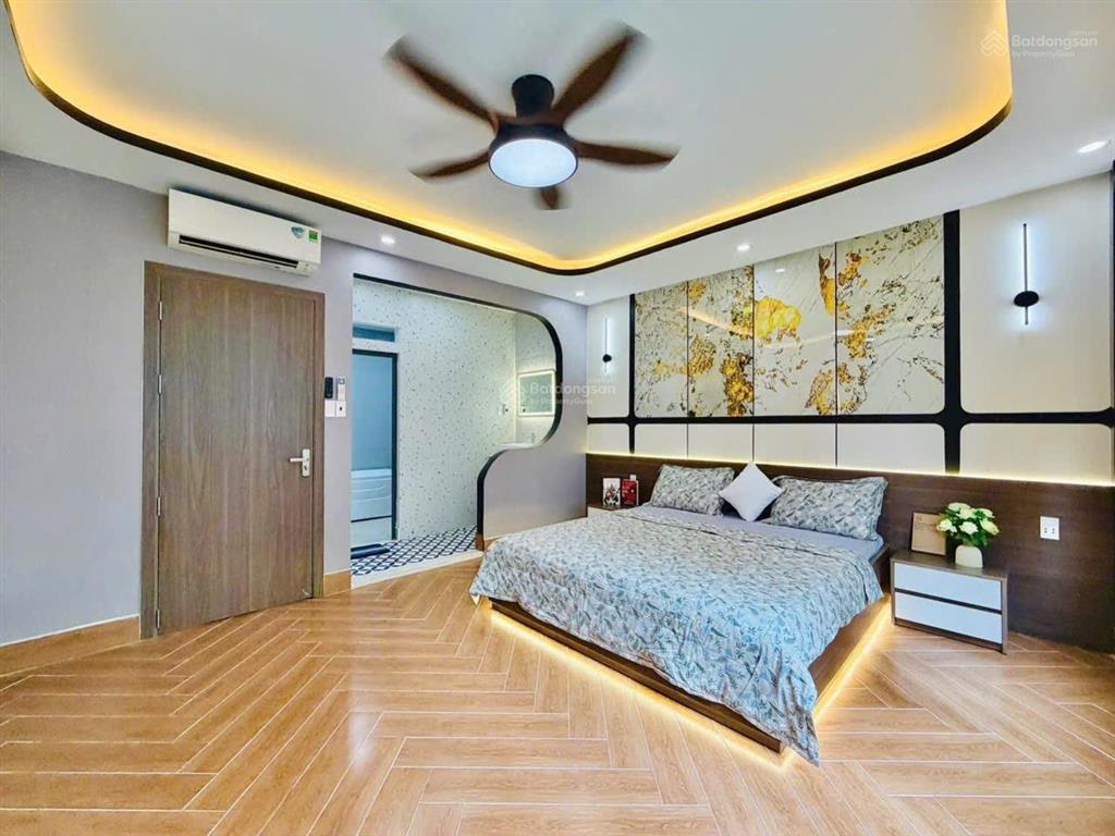 Nhà mới full nội thất 55m2 3 lầu 4pn 4wc 1/ phạm văn chiêu gv