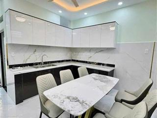 Nhà cho thuê mới toanh, có nội thất, đường nội bộ lê văn quới