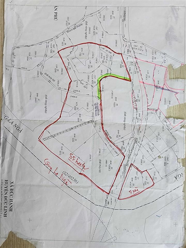 Khu đất 2ha giáp sông, đầu rừng gia canh, cách lối lên cao tốc 4km