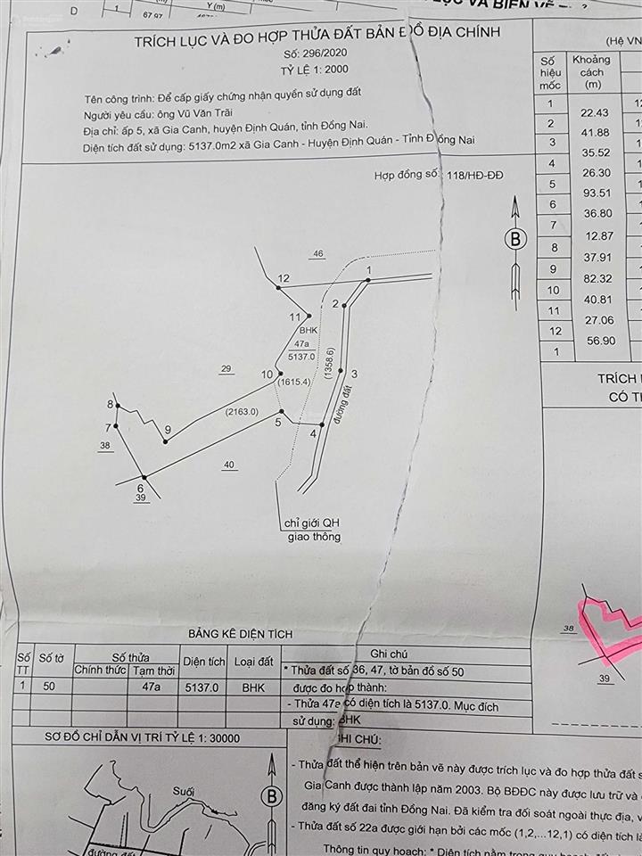 Khu đất 2ha giáp sông, đầu rừng gia canh, cách lối lên cao tốc 4km
