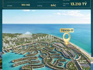 Căn liền kề 100m2 bị bỏ quên, bước chân ra biển, nằm cạnh các tiện ích chính khu b tại vin cần giờ