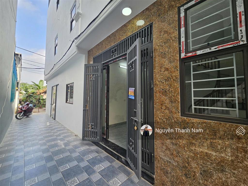 Ảnh thật nhà mới 100% an thắng biên giang xây mới 4 tầng thoáng trước sau, ô tô cách 1 nhà