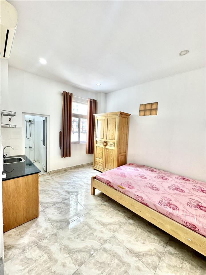 Căn hộ studio 117 nguyễn hữu cảnh có thang máy full nội thất gần vinhome