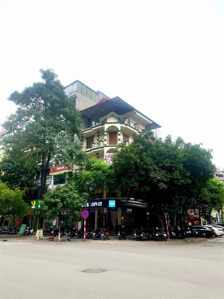 Mặt phố trung hoà vỉa hè 10m  2 mặt thoáng  150m2 x 7 tầng 99 tỷ