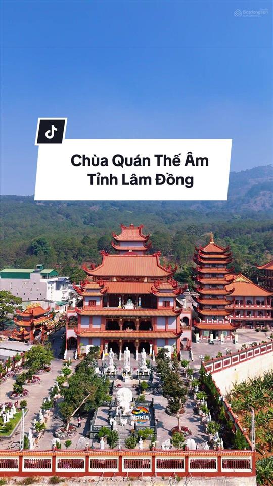 Bán đất full thổ cư, đường chính lên chùa quán thế âm thầy giác nhàn, đức trọng lâm đồng