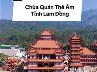 Bán đất full thổ cư, đường chính lên chùa quán thế âm thầy giác nhàn, đức trọng lâm đồng