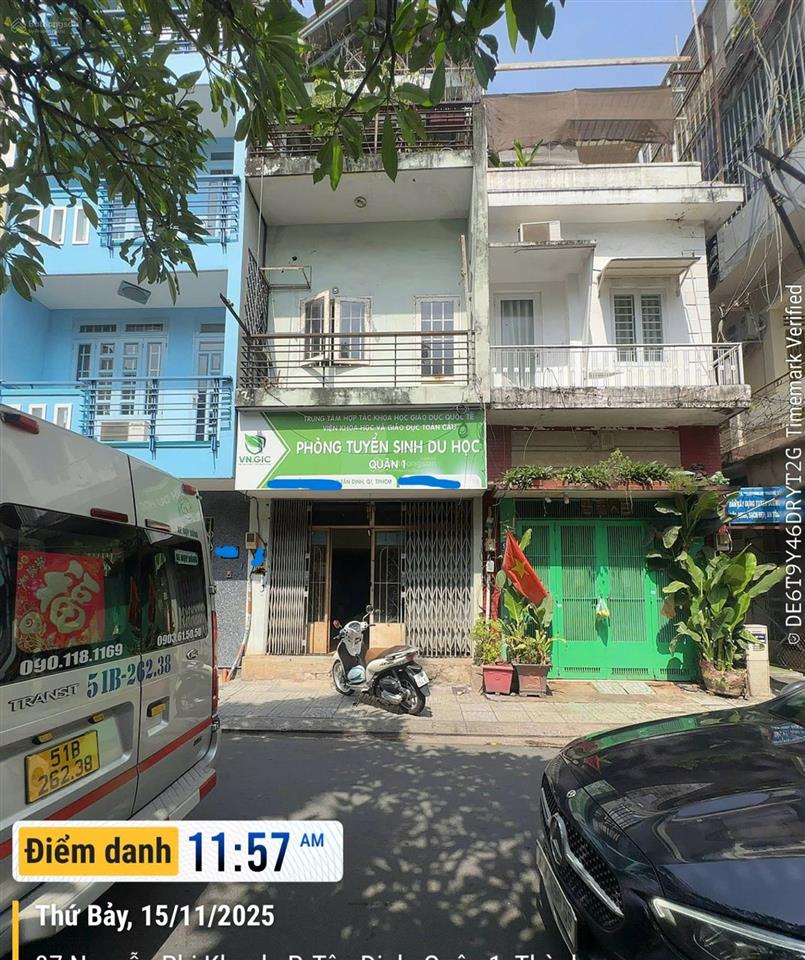 Gấp bán trong tháng nhà 3 tầng mặt phố nguyễn phi khanh, quận 1, chỉ 21 tỷ