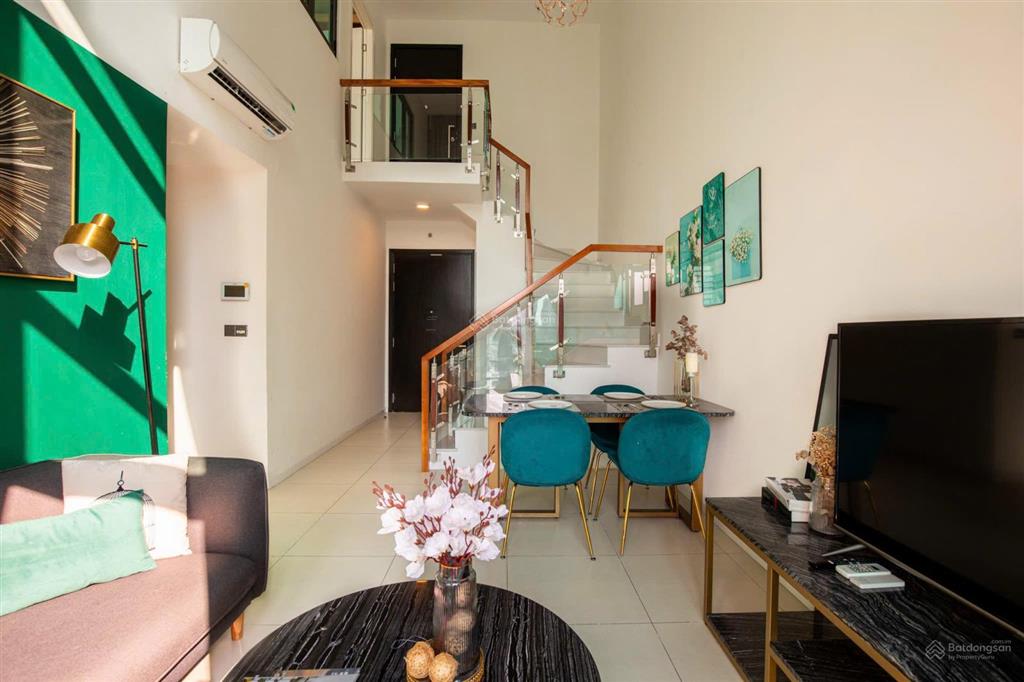 Căn hộ feliz en vista 2pn duplex  diện tích 102m2  full nội thất đẹp  giá 28 triệu/tháng