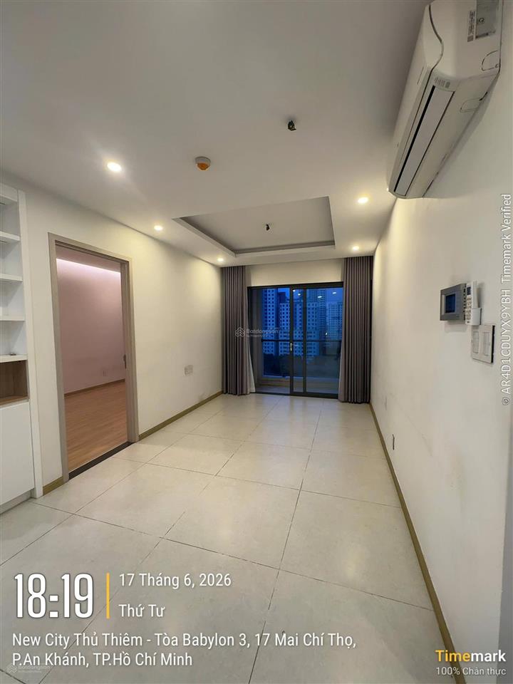 Cho thuê căn hộ new city 2pn  diện tích 75m2  ntcb  giá thuê 17 triệu/tháng