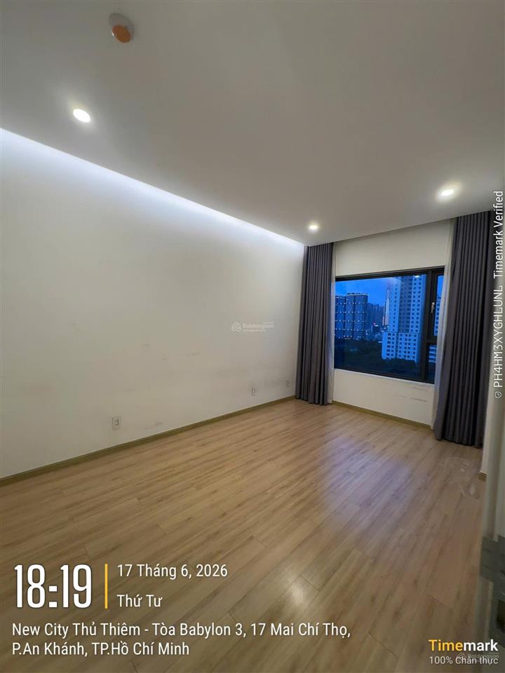 Cho thuê căn hộ new city 2pn  diện tích 75m2  ntcb  giá thuê 17 triệu/tháng